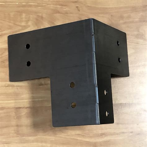 metal brackets for steel posts|heavy duty post brackets.